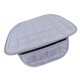 thumbnail image 3 of Cojín Universal Delantero Y Trasero De La Cubierta Del Asiento Del Coche De La Fila Cuadrada Gris, 3 of 5