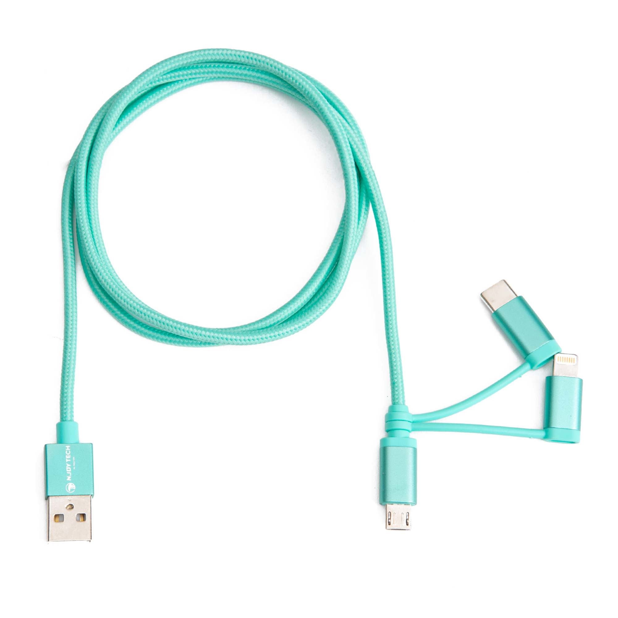 Njoy Tech - Cable 3 En 1 10043300007954 Aqua