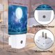 thumbnail image 2 of Luz Nocturna Jopowide Nebulosa con Sensor de Crepúsculo a Amanecer, 2 of 7