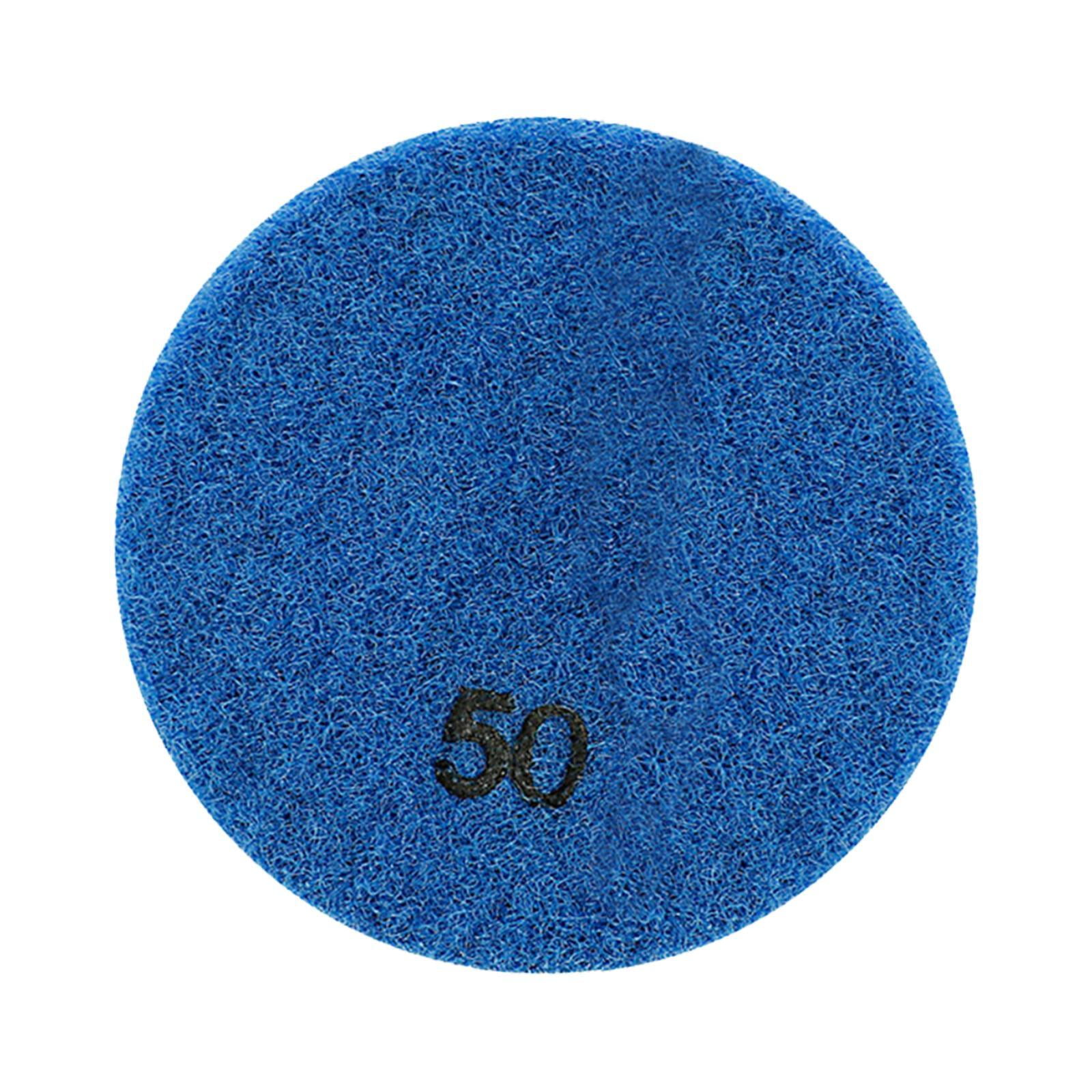 Magideal - Disco De Pulido Para Suelos De Hormigón, Disco De Pulido De Diamante, Disco De Pulido De Hormigón De Alta Resistencia, 7,6 Cm, 80 Mm, Disco De Resina Grano 50