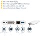 thumbnail image 2 of Adaptador USB‑C StarTech.com DVI‑D, GbE, USB‑A y Power Delivery 60 W, 2 of 5