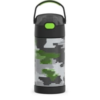 Botella De Agua Thermos Funtainer Kids De Acero Inoxidable De 350 Ml