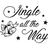 Rienda Libre Graphics - Decomural Jingle All The Way Christmas Ws-50027