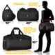 thumbnail image 3 of Bolsa de entrenamiento Fitdom 32 L con compartimento para calzado y bolsillo impermeable (51 cm), 3 of 7