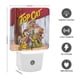 thumbnail image 2 of Don Gato Luz nocturna LED con sensor de anochecer a amanecer para dormitorio, baño, pasillo, escaleras - Lámpara LED nocturna de enchufe, 0.5W - 1 pieza, 2 of 6