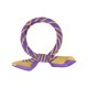 thumbnail image 1 of INSPIRE CHIC Pañuelo de Cuello Cuadrado para Mujer Estampado de Espiga a Rayas Pañuelo para la Cabeza y Cinta para el Cabello para Uso Diario 27.6x27.6"(LxW) Púrpura Amarillo, 1 of 6
