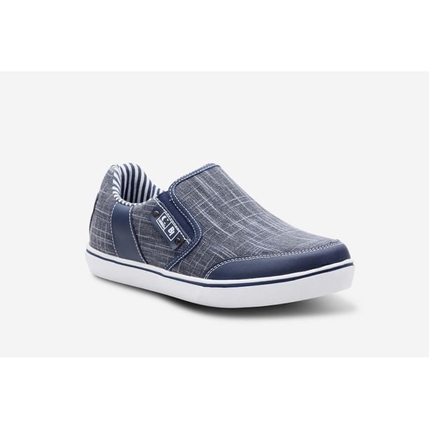Zapatilla Slip-On Hombre Textil Malibu-3-95 Cardinale azul 45