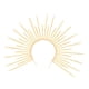 thumbnail image 2 of Diadema De Sol Con Halo De Halloween, Accesorio Para El Cabello, Para Carnavales, Juegos De Rol, Disfraces, Dorado, 2 of 5