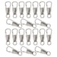 thumbnail image 2 of Tirador De Cremallera Desmontable De 20 Piezas Para Botas De Abrigo Clip De 4 Colores Plateado, 2 of 3