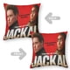 thumbnail image 2 of El Día del Chacal Fundas de almohada de terciopelo con tema, regalos de funda de almohada, decoración para el hogar, cojín de lanzar, regalo de cumpleaños para fans y parejas.56*56cm., 2 of 6
