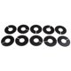thumbnail image 2 of 10Pack Ropa Rack Size Dividers Armario Colgadores Redondos Dividers Black, 2 of 5
