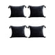 thumbnail image 1 of Pack De 4 Fundas De Cojin Chenille Con Borlas 45x45 Gris, 1 of 4