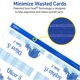 thumbnail image 4 of Tarjetas de tienda de campaña imprimibles Avery Sure Feed 2 x 3.5 pulgadas 160 blancas, 4 of 9