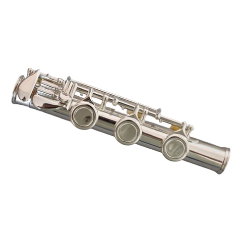 Magideal - Junta De Pies De Flauta De 17 Orificios, Accesorio Para Instrumentos Musicales, Resistente, Diámetro Del Conector De 20Mm, Repuesto De Piezas De Flaut