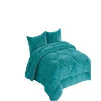 Genérico - Plumon De Invierno Plaza Y Media Turquesa