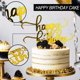 thumbnail image 4 of Adornos para tartas RASSLISA Happy Birthday, 36 unidades, acrílico, 4 of 7