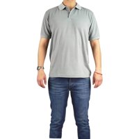Likeshop - Polera Piqué Hombre Textura Suave Botones 001