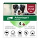 thumbnail image 1 of Tratamiento y prevención de pulgas Advantage II para perros grandes de 10 a 25 kg, 1 of 9