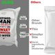 thumbnail image 4 of Toallitas corporales y faciales BLKSMITH Refined Man para hombre, 4 unidades, 120 unidades, 4 of 9