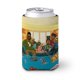 thumbnail image 1 of Buenos Tiempos Funda enfriadora de latas, aislante de bebidas para mantener frías o calientes, funda térmica plegable para latas, portabebidas reutilizable, 1 of 6