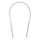 thumbnail image 1 of Uxcell Tamaño US 6 Agujas de Tejer Aguja Circular 16 pulgadas Redonda de Metal Acero Inoxidable para Proyectos Hechos a Mano DIY Tejido, 1 of 6