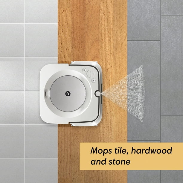 Robot Mop iRobot Braava Jet M6 (6110) Ultimate Wifi Blanco | Lider