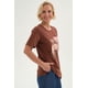 thumbnail image 2 of Polera Mujer Print Posicional Café, 2 of 4
