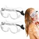 thumbnail image 1 of Gafas de ducha Chanumetal pack de 2, 16 × 7,5 cm, negras, 1 of 7