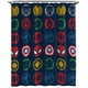 thumbnail image 1 of Cortina de ducha Jay Franco Marvel Avengers Shields Kids, 1 of 2