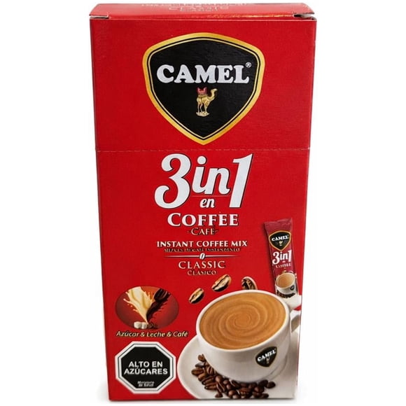 Camel Cafe Mix 3 en 1 Instant Coffee Mix 240g (12x20g)