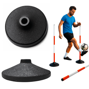 Linea Sport - 4 Bases De Caucho Para Bastones De Entrenamiento