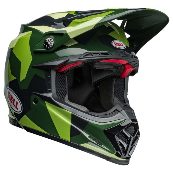 Casco Bell Moto-9S Flex Rover Gloss Olive Camo talla pequeña