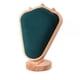 thumbnail image 1 of Expositor De Collares, Soporte Para Busto De Joyería Para Sala De Estar, Vitrina De Mesa De Gamuza Verde Oscuro, 1 of 5