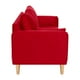 thumbnail image 3 of Sofa Sky 3C Felpa 05 Rojo, 3 of 5