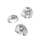 thumbnail image 3 of Juego De 3 Anillos Apilables, Anillos Punk Para Nudillos Y Pulgares Para Cumpleaños, Bodas, Vacaciones, Plata, 3 of 3