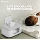 thumbnail image 2 of Calentador y dispensador de toallitas para bebés Jool Baby TinyBums con luz LED, 2 of 8