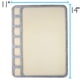 thumbnail image 4 of Tapete de Manualidades The Beadsmith Seed Bead Treasure Mat 35,6 x 27,9 cm, 4 of 7