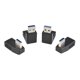thumbnail image 2 of USB 3.0 Un Cable De Extensión Masculino A Hembra Con Enchufe Adaptador De ángulo Recto De 90 Grados, 2 of 5