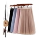 thumbnail image 2 of Falda Larga Mujer Plisada con Tul Elegante, 2 of 3