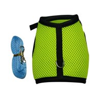 Ioensy - Bonito Arnés De Conejo Con Correa De Cuello Suave Para Gatitos, Conejos, Animales Pequeños.