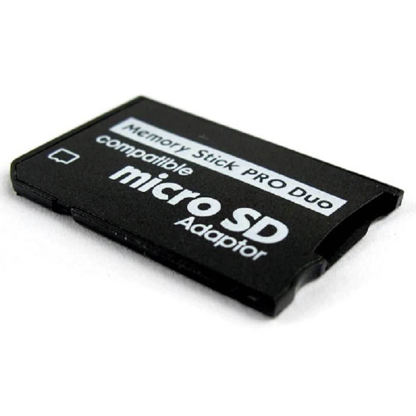 Impormaipu - Adaptador Micro Sd Para Psp Portatil Memory Stick Pro Duo Para Playstation Slim Compatible Cámara Sony