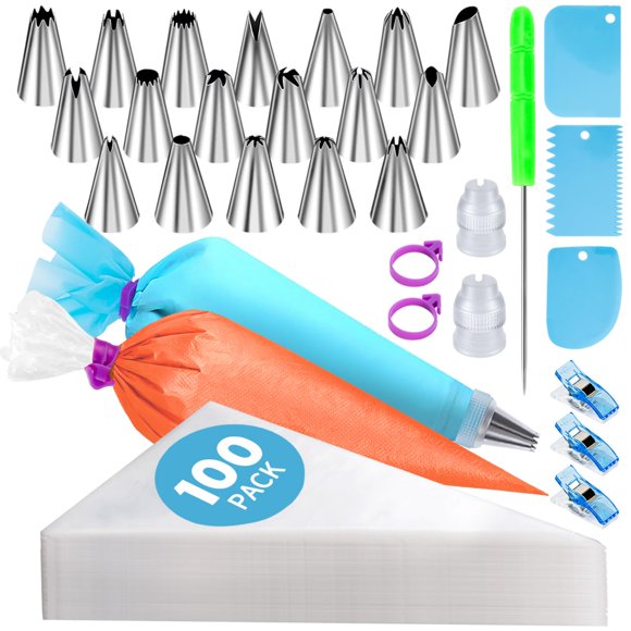 Kit de Decoración Naiircool con Boquillas y Bolsas – 130 Piezas