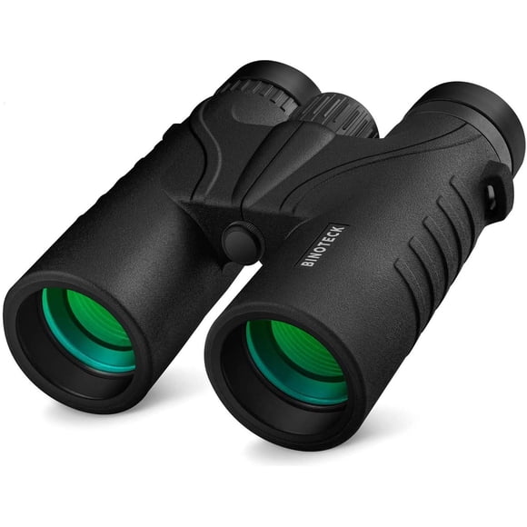 Binoculares Binoteck Professional HD Roof BAK4 con lente prismática 10x42