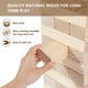 thumbnail image 2 of Bloque apilable Giant Tumble Tower Game Aivalas de madera de 4.2 pies, 2 of 7