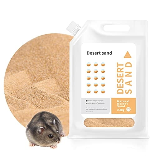 Arena de baño BUCATSTATE BUCATSTATE para mascotas hámster de 2,5 kg (fina)