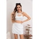thumbnail image 1 of Mini Falda Short Recta Mujer Elastizada Tiro Alto Excelente Calidad108, 1 of 3