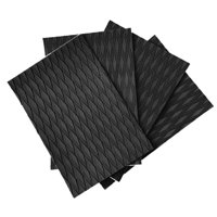 Magideal - 4 Almohadillas De Tracción Universales Para Bricolaje, Antideslizantes, Versátiles Y Recortables, Láminas De Espuma Eva Para Tablas De Surf, Tablas De Negro