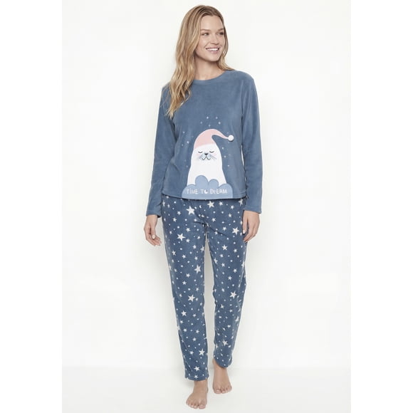 Pijama de mujer Polar 60.1618M-AZU