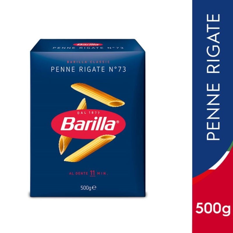 Fideo Pasta Penne Rigate N°73 Caja 500 g Barilla