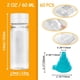 thumbnail image 2 of Botellas de plástico Xuyyicao de 60 ml para líquidos con embudo (60 unidades), 2 of 7
